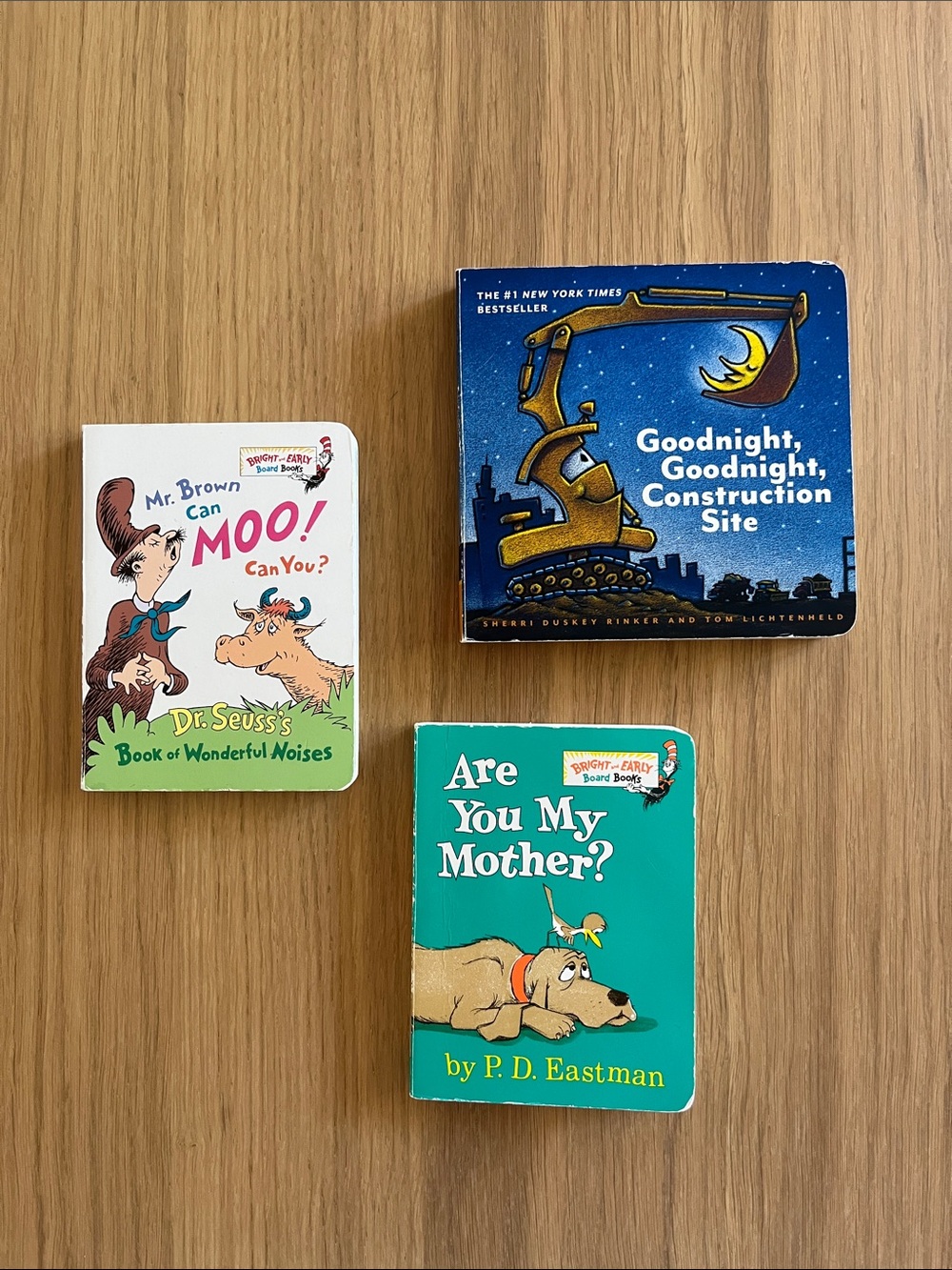 Bundle of little kid’s books, set of 3 board books